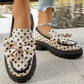 🎁2026 New Arrivals 50% OFF💥Women's Polka Dot Bow Platform Loafers