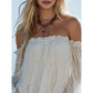 🌸2026 New Arrivals 50% OFF💥Women's Bohemian Off-Shoulder Lace Top