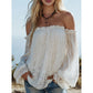 🌸2026 New Arrivals 50% OFF💥Women's Bohemian Off-Shoulder Lace Top