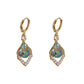 ⏳Limited-time 50% off⏰Sky Blue Drop Dangle Hoop Earrings💧💍