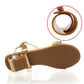 📢📢Last Day-52% OFF!!⏰Modische Damen Sandalen – Flacher Absatz, Strass & Metallverzierung 👡 Für Sommer & Alltag