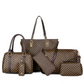 📢📢48% OFF !! ⏰Stylish 6-in-1 Mother & Baby Bag Set – Printed, Versatile Shoulder, Crossbody & Handbag for Everyday Use 🌿