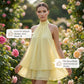 🎁New Arrival 50% OFF💥Women’s Halter Neck Mini Dress – Slim-Fit, Sleeveless & Tie-Back ✨ | Elegant Summer Dress