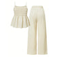 🎁New Arrival 50% OFF💥Women's Casual Cami Top & Wide-Leg Pants Set