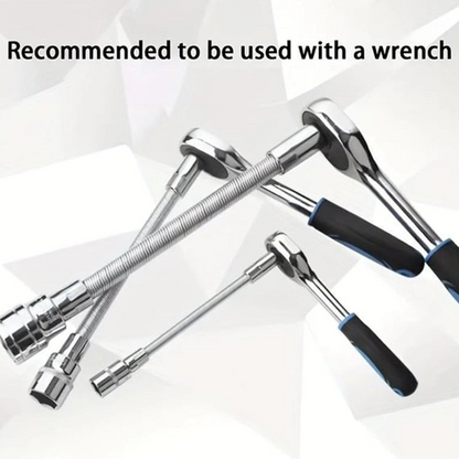 🔩 LIMITED-TIME 68% OFF! ✨ Flexible Socket Extension Bar – Cr-V Steel, Multiple Sizes, Locking 🔧
