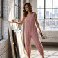 🎁New Arrival 56% OFF💥Women's Casual Striped Spaghetti Strap Jumpsuit