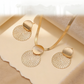 🎁2026 New Arrivals 50% OFF💥Modern Chic Necklace & Earring Set – Gold finish, geometric design & lightweight – perfect for daily elegance or gifting – includes matching pieces for a polished look 💫