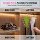 👚LAST DAY 50% OFF⚡Multi-Functional V-Shaped Double Sided Hanger Storage Rack