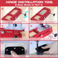 ⏳🔥LIMITED-TIME 55% OFF! ⏰Adjustable Door Hinge Mortise Jig Kit – Precision Routing, Quick Setup & Perfect for Carpenters, Joiners & DIY Home Renovations 🔧✨