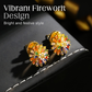 🎉BUY 1 GET 1 FREE🎁 Colorful Firework Stud Earrings – Cubic Zirconia, 18K Plated, Festive 🎆