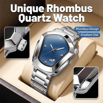 🎁New Arrival 52% OFF💥Men's Rhombus-Shaped Quartz Watch