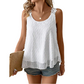 👚 55% OFF NOW! ⏰ Elegant Dot Lace Strap Tank Top – Soft & breathable – Delicate lace straps, flattering fit – perfect for layering or summer chic 🌸