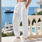 👖 New Arrival 50% OFF!🌬️ Men's Casual Linen Blend Drawstring Pants – Breathable & Relaxed Fit – Summer Essential 🏃