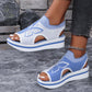 🎁New Arrival 55% OFF💥Women's Casual Peep-Toe Platform Beach Sandals