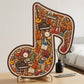 📢📢40% OFF !!!🎶Wooden Musical Note Jigsaw Puzzle🧩