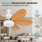 ⏳LIMITED-TIME 55% OFF!⏰2-in-1 Smart Ceiling Fan Light