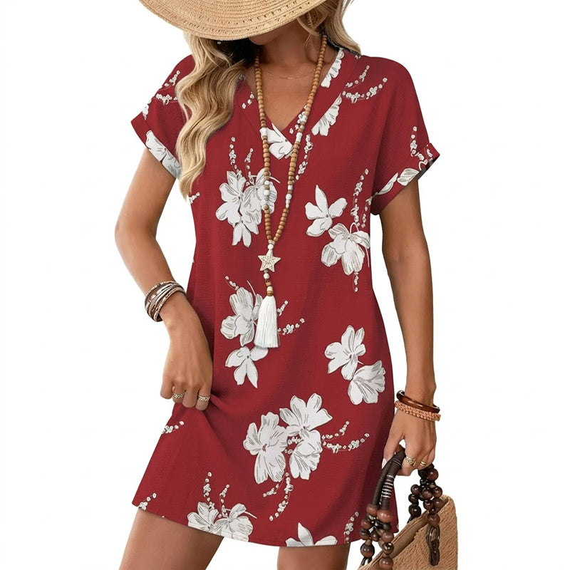 Red Floral