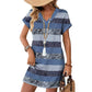 👗 55% OFF NOW! 🎁 Women's Summer Casual V-Neck T-Shirt Dress – Soft, breathable & relaxed fit – Perfect for beach days, errands or lounging – effortless summer style 🌸