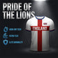 ⚽️55% OFF🥳England Football Tee – Red Cross & Flag Graphic, Athletic Fit, Breathable for World Cup 2026 🏆⚽