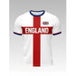 ⚽️55% OFF🥳England Football Tee – Red Cross & Flag Graphic, Athletic Fit, Breathable for World Cup 2026 🏆⚽