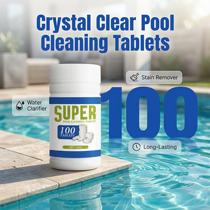 🥳2026 HOT SALE🥳💞50K+ SOLD!✨ 💝Multi-Action Pool Cleaning Tablets