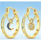 🎁New Arrival 50% OFF💥Celestial Double Layer Hoop Earrings