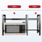 🍳50% OFF !!!✨Expandable Microwave Countertop Rack with Adjustable Shelf & Hooks🧰