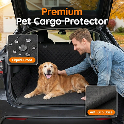 🚗46% OFF NOW!⏰Car Boot Liner Waterproof Pet Travel Mat – Non-slip & easy to clean – Protects trunk from dirt, spills & fur – perfect for dogs or outdoor gear 🐕