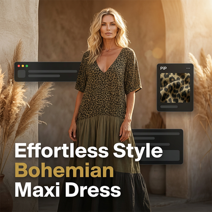 🌸 55% OFF NOW! 🌸Women's Elegant Bohemian Maxi Dress