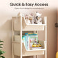 ⏳🔥LIMITED-TIME 50% OFF! ⏰Multi-Tier Rolling Storage Cart for Narrow Spaces