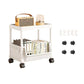 ⏳🔥LIMITED-TIME 50% OFF! ⏰Multi-Tier Rolling Storage Cart for Narrow Spaces