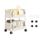⏳🔥LIMITED-TIME 50% OFF! ⏰Multi-Tier Rolling Storage Cart for Narrow Spaces