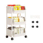 ⏳🔥LIMITED-TIME 50% OFF! ⏰Multi-Tier Rolling Storage Cart for Narrow Spaces