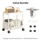 ⏳🔥LIMITED-TIME 50% OFF! ⏰Multi-Tier Rolling Storage Cart for Narrow Spaces