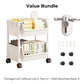 ⏳🔥LIMITED-TIME 50% OFF! ⏰Multi-Tier Rolling Storage Cart for Narrow Spaces