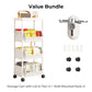 ⏳🔥LIMITED-TIME 50% OFF! ⏰Multi-Tier Rolling Storage Cart for Narrow Spaces
