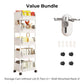 ⏳🔥LIMITED-TIME 50% OFF! ⏰Multi-Tier Rolling Storage Cart for Narrow Spaces
