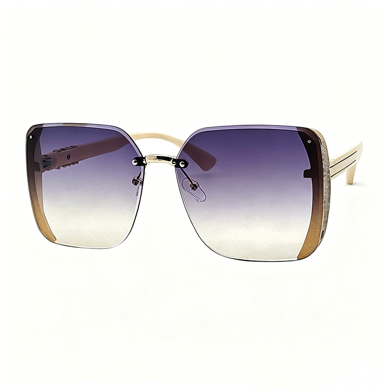 Off-white Frame Grey-Brown Lens