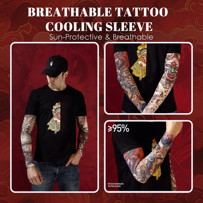 📢📢50% OFF !!!⏰Sun-Protective & Breathable Tattoo Cooling Sleeve