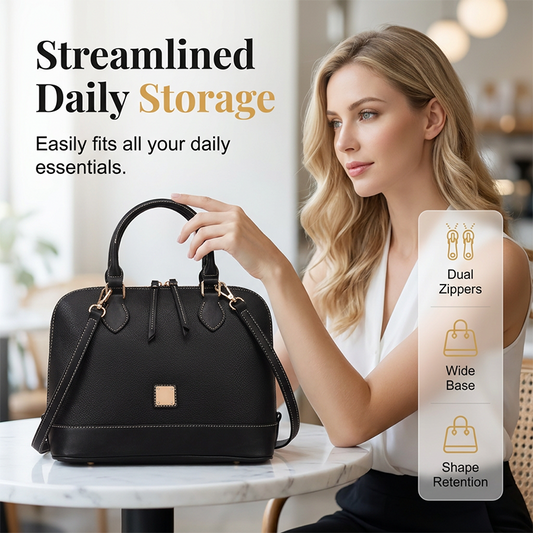 🎁New Arrival 53% OFF💥Ladies Classic Elegant Dome Satchel