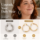 🎁New Arrivals 50% OFF💥Women's Elegant Twisted Hoop Earrings