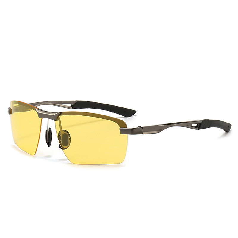 Gunmetal Frame-Night Vision (Yellow Lens)
