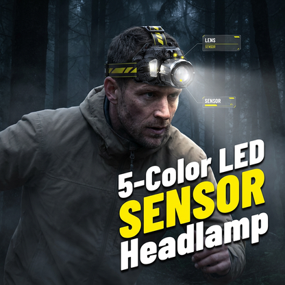 🏆LAST DAY SALE 50% OFF🔥Rechargeable Multi-Light LED Headlamp
