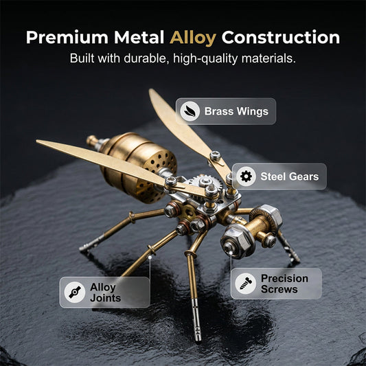 🐝New Arrivals 50% OFF💥3D Metal Bee Puzzle Assembly Model Kit