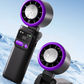 ❄️🌬️50% OFF !!!Portable Cooling Fan with Ice Compress Plate