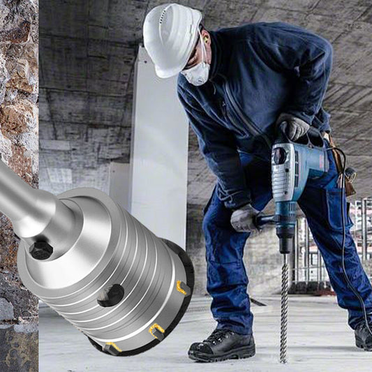 💪56% OFF !!!🔥Impact-Resistant Wall Puncher - Electric Drill Accessories