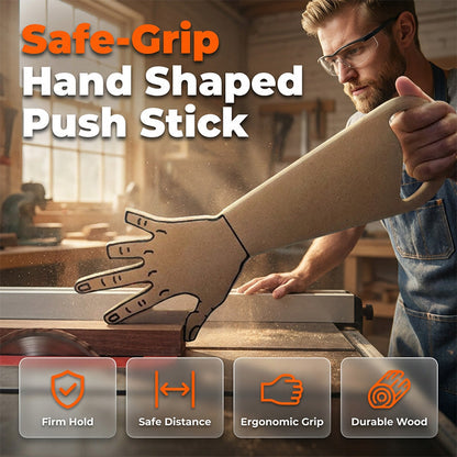 📢📢50% OFF !!!⏰Hand Shaped Table Saw Push Stick
