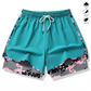 🎁New Arrivals 50% OFF💥Women's Casual Athletic Shorts with Built-in Liner