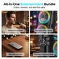 📢📢LIMITED-TIME 50% OFF! ⏰Portable Bluetooth Speaker with Wired Microphones