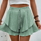 🎁New Arrival 55% OFF💥Women’s Ruffle Layered Flowy Shorts